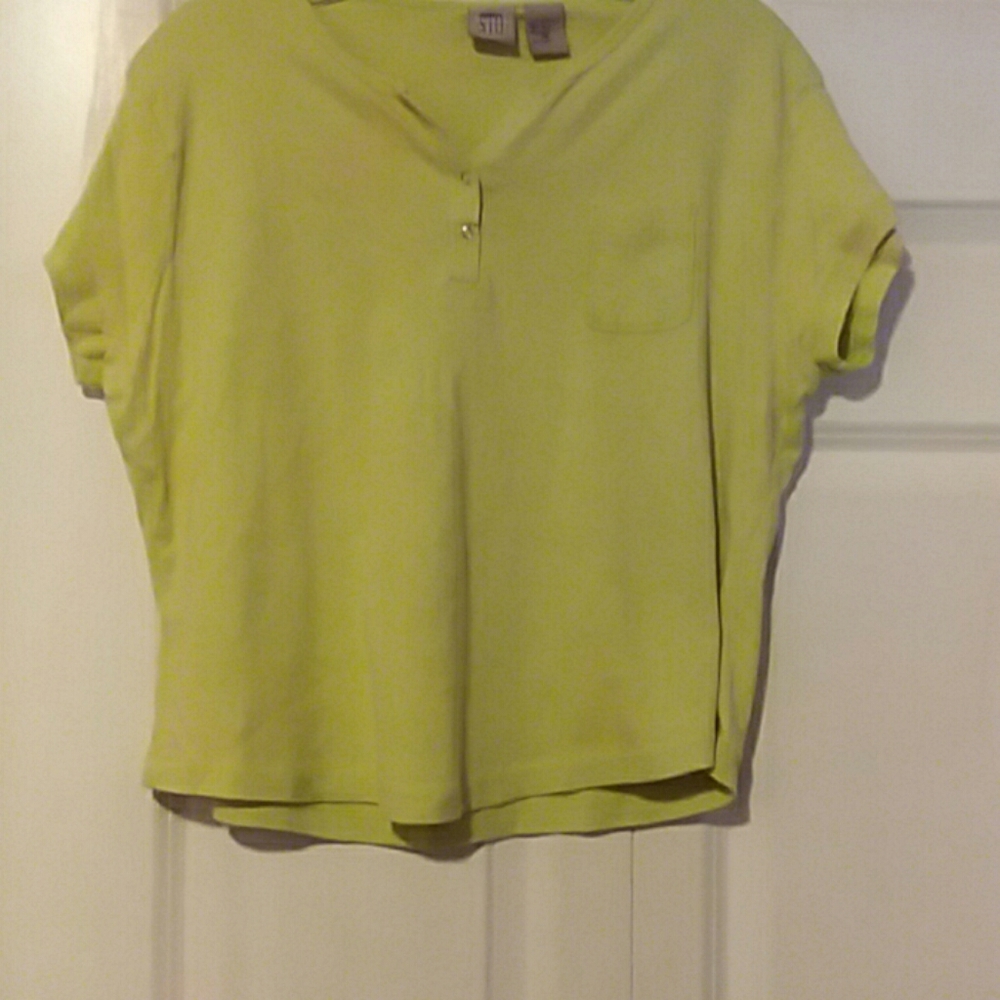 Lime Green Summer Tee